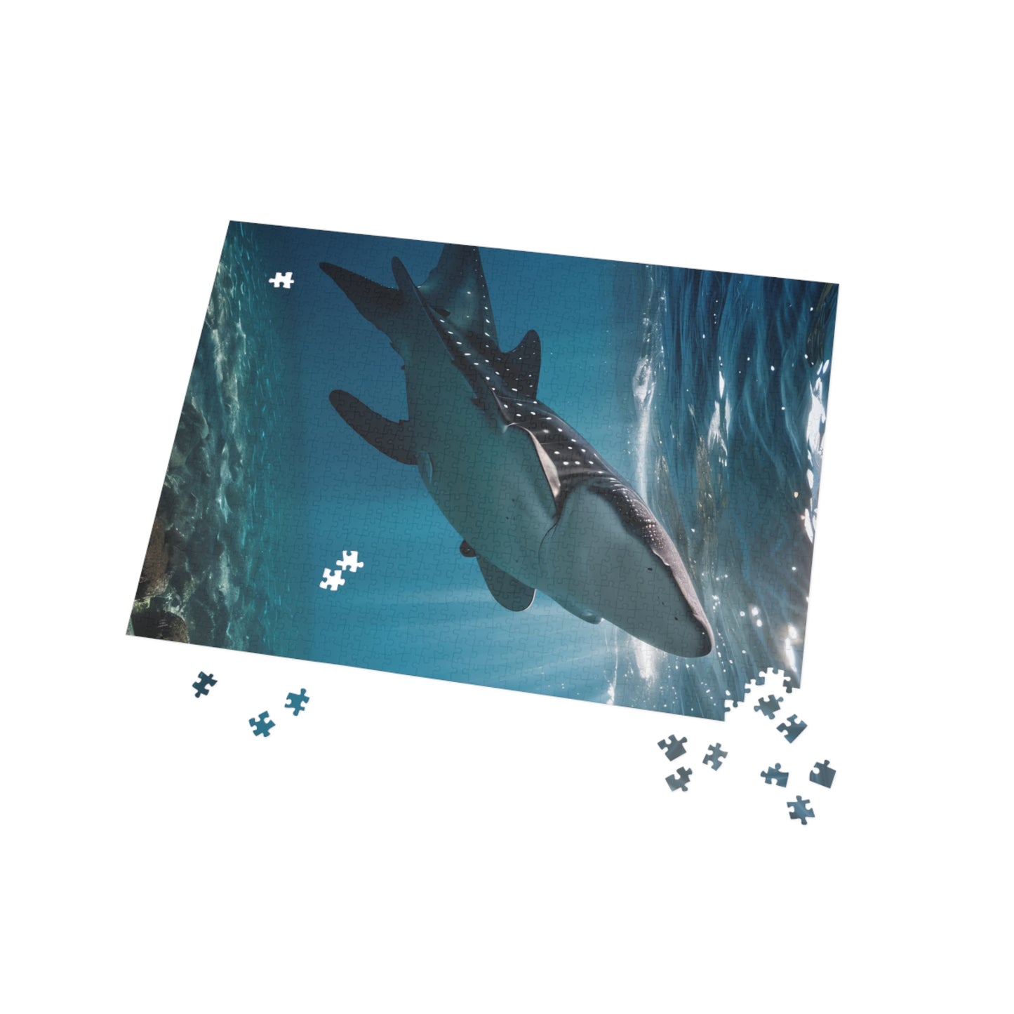 Puzzle - Whale Shark Elegant Swim Jigsaw