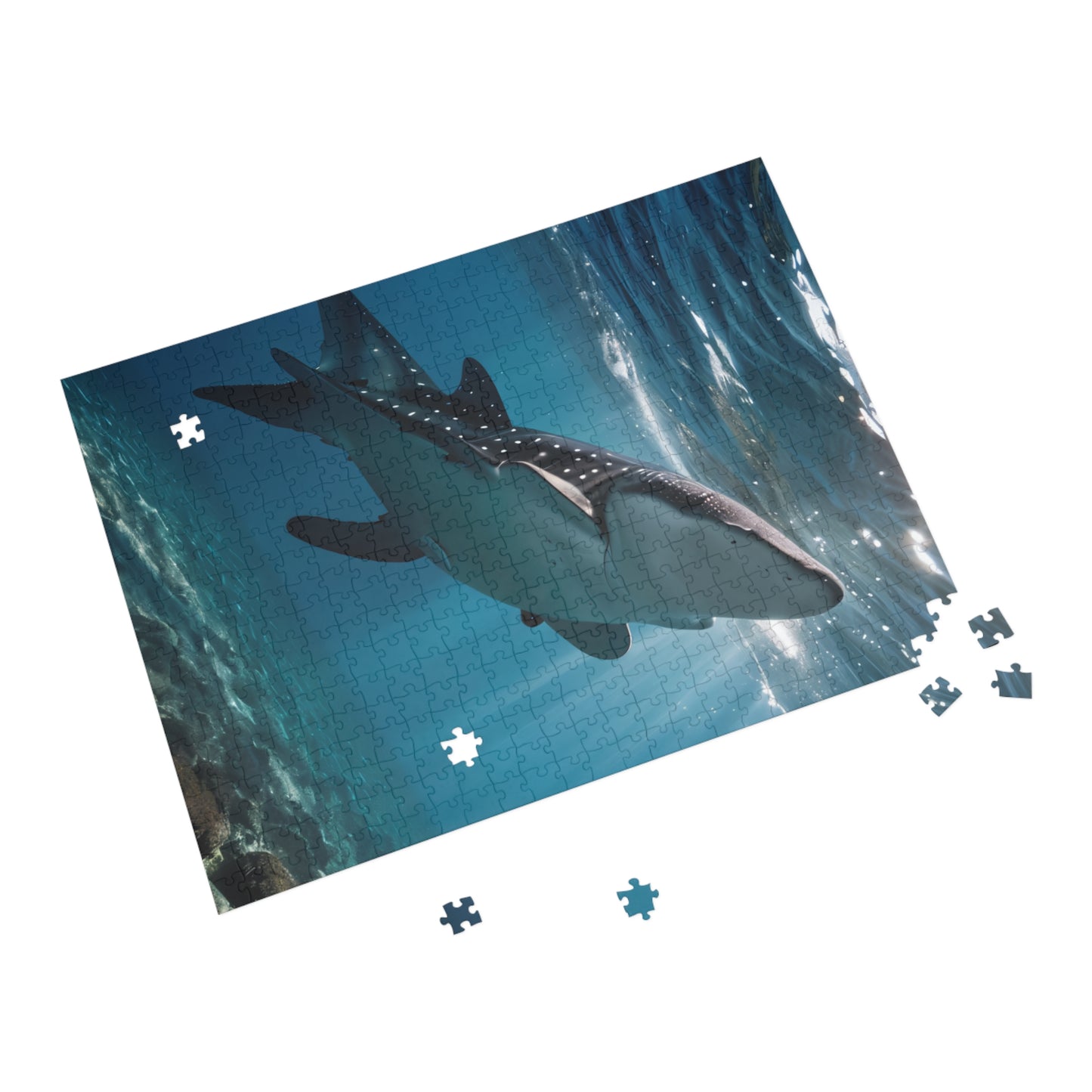 Puzzle - Whale Shark Elegant Swim Jigsaw