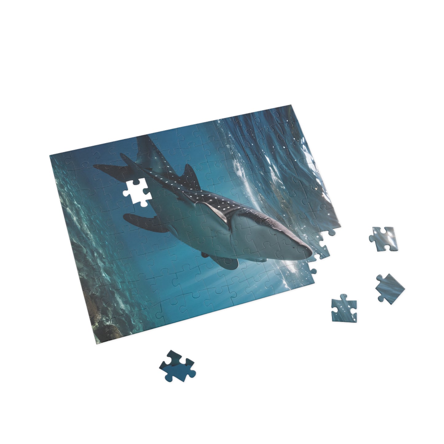 Puzzle - Whale Shark Elegant Swim Jigsaw