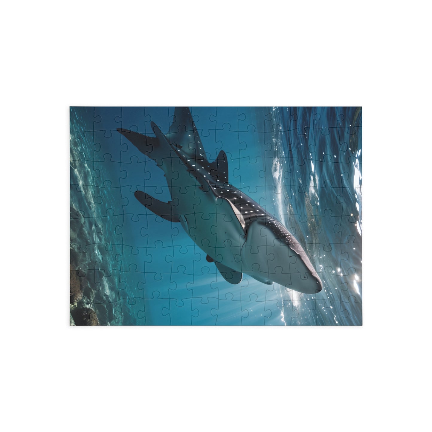 Puzzle - Whale Shark Elegant Swim Jigsaw